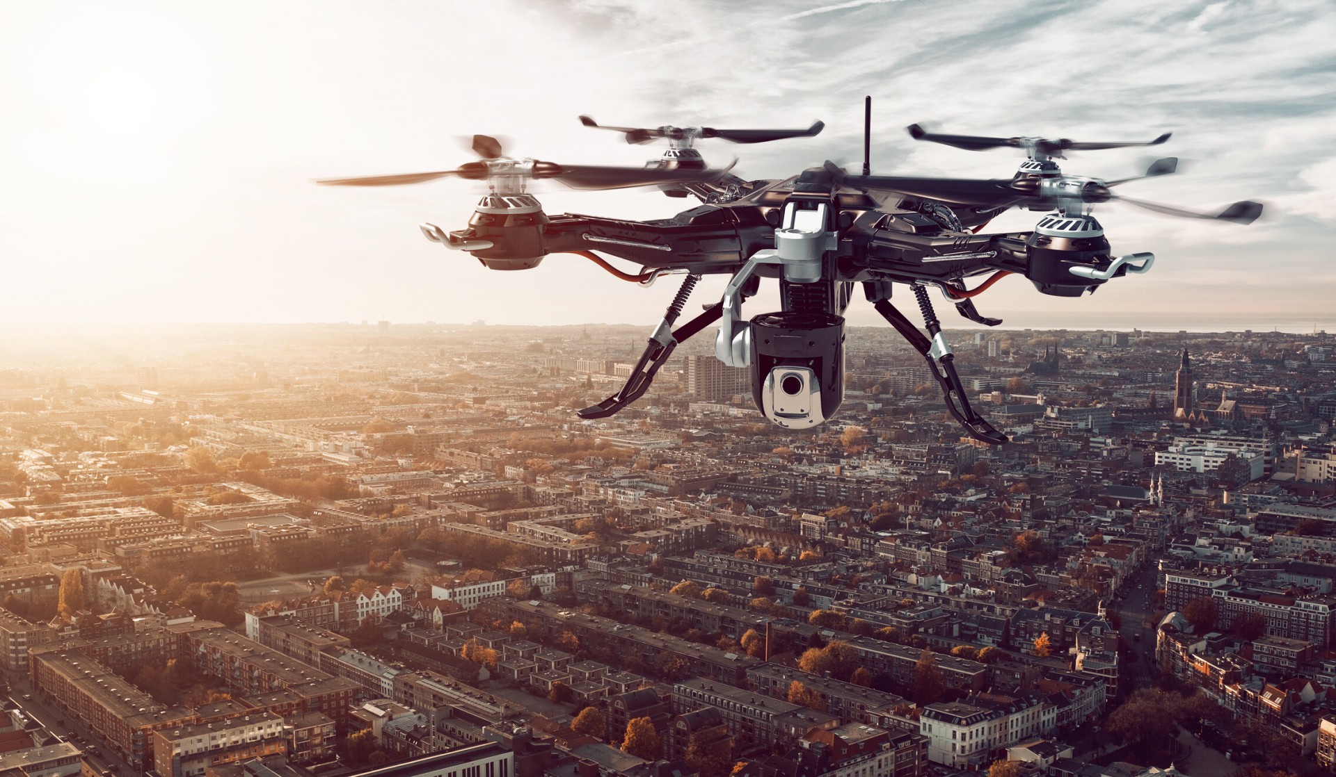 drone filming